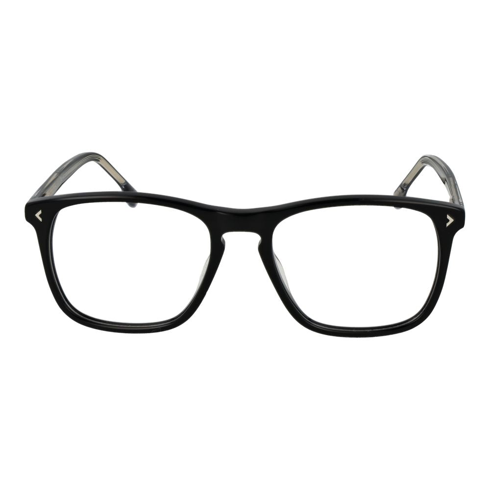 Lozza Black Cellulose Acetate Glasses (Frames) | Regal Royce