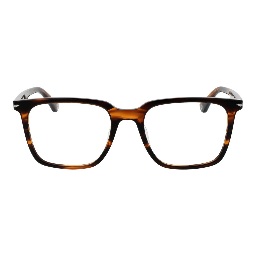 Police Brown Cellulose Acetate Glasses (Frames) | Regal Royce