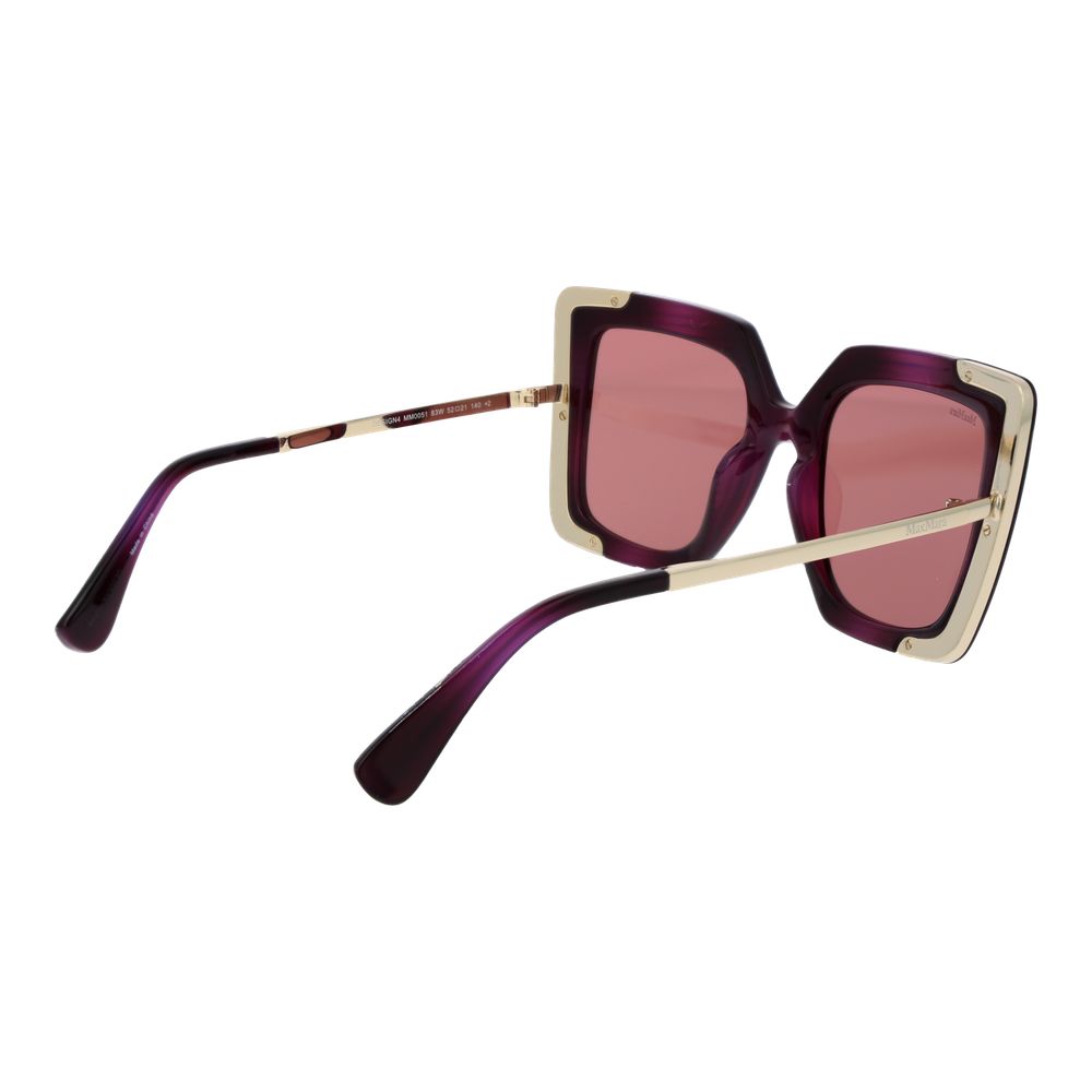 Max Mara Purple Plastic Sunglasses | Regal Royce