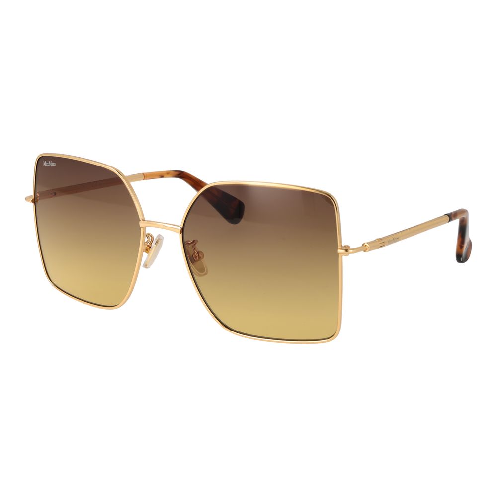 Max Mara Gold Metal Sunglasses | Regal Royce