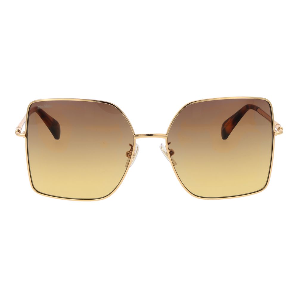 Max Mara Gold Metal Sunglasses | Regal Royce