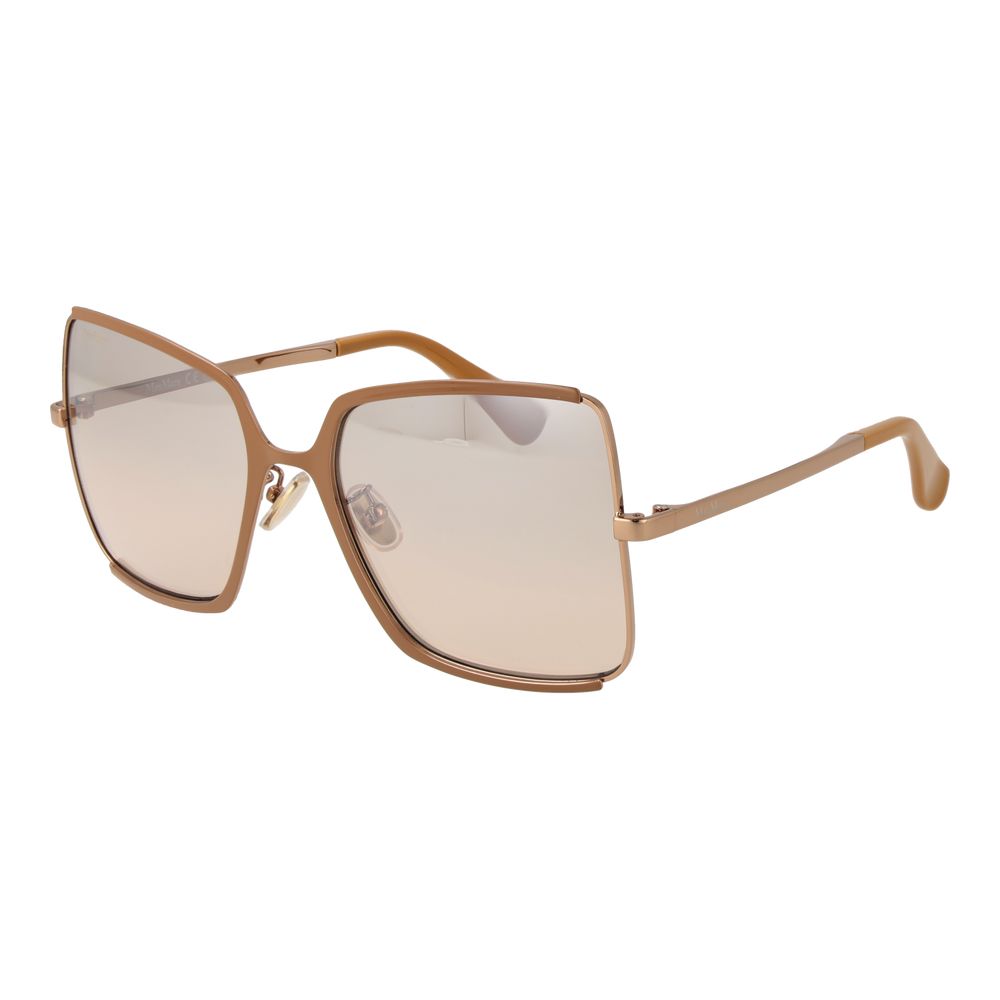 Max Mara Brown Metal Sunglasses | Regal Royce