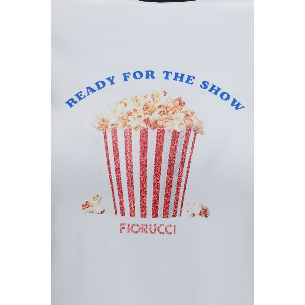 Fiorucci White Cotton T-Shirt | Regal Royce
