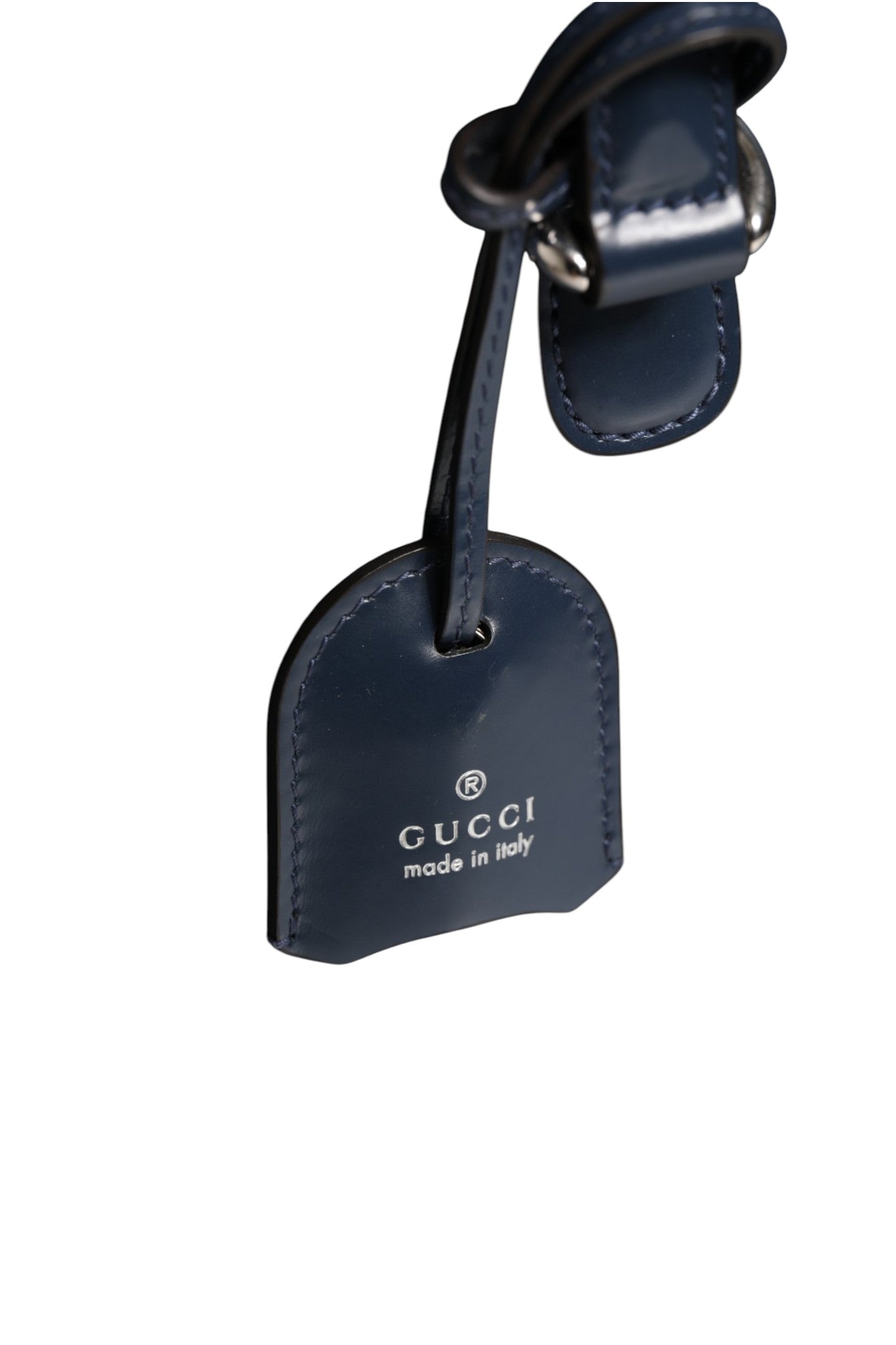 Gucci Blue Smooth Leather Lady Lock Shouler Bag | Regal Royce