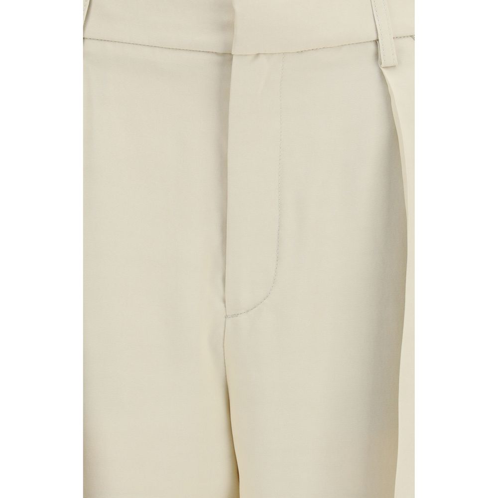 Jacob Cohen Beige Viscose Casual Pants | Regal Royce