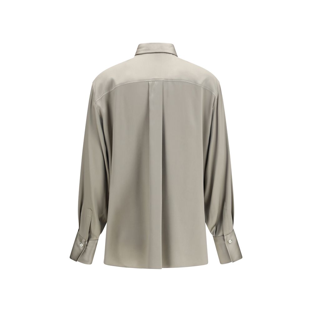 Brunello Cucinelli Bicolor Silk Shirt | Regal Royce