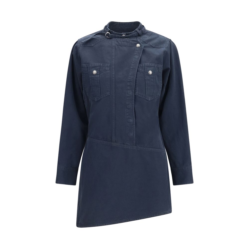 Marant Etoile Blue Cotton Casual Dress | Regal Royce