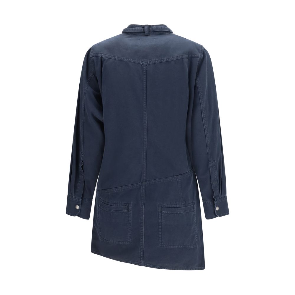Marant Etoile Blue Cotton Casual Dress | Regal Royce