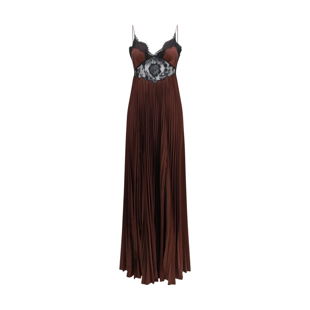 Self-Portrait Brown Polyester Casual Dress | Regal Royce