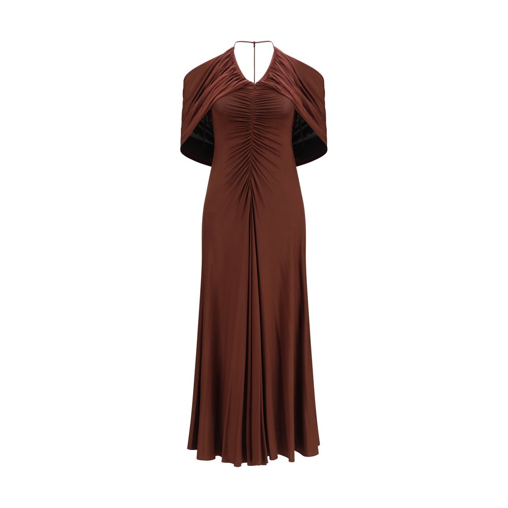 Self-Portrait Brown Viscose Casual Dress | Regal Royce