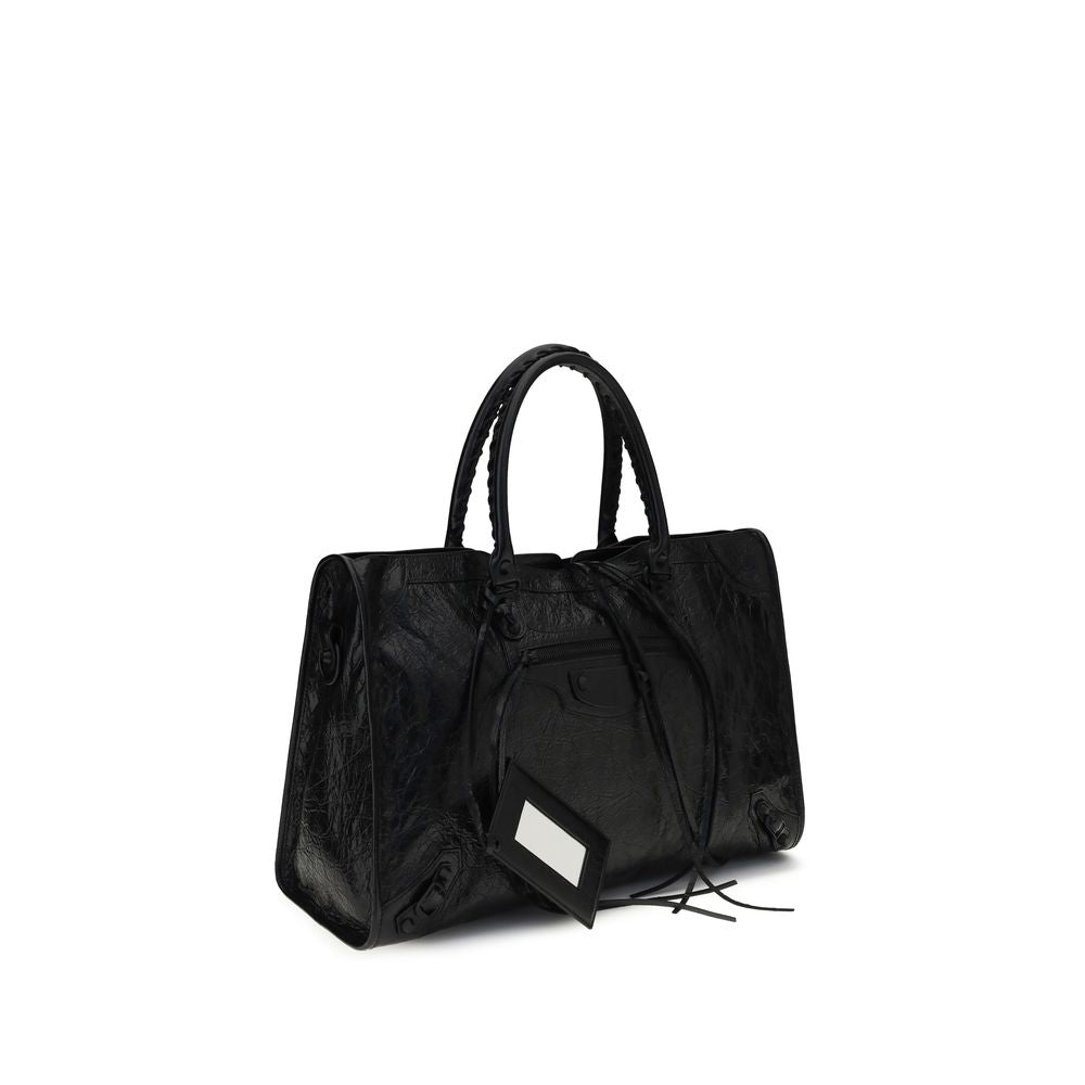 Balenciaga Black Lamb Ovis Aries Aries Shoulder Bag | Regal Royce