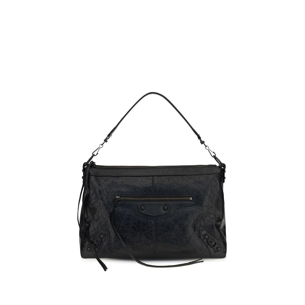 Balenciaga Black Lamb Ovis Aries Aries Shoulder Bag | Regal Royce
