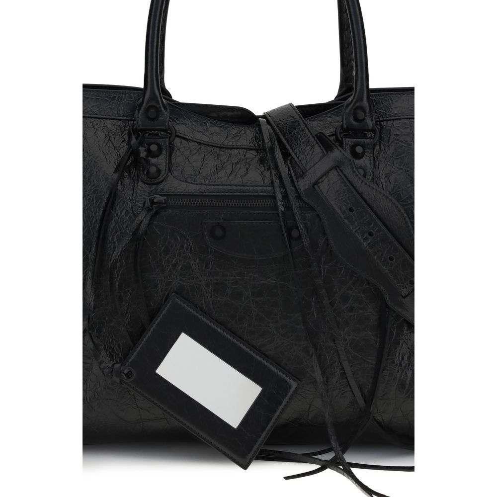 Balenciaga Black Lamb Ovis Aries Aries Shoulder Bag | Regal Royce