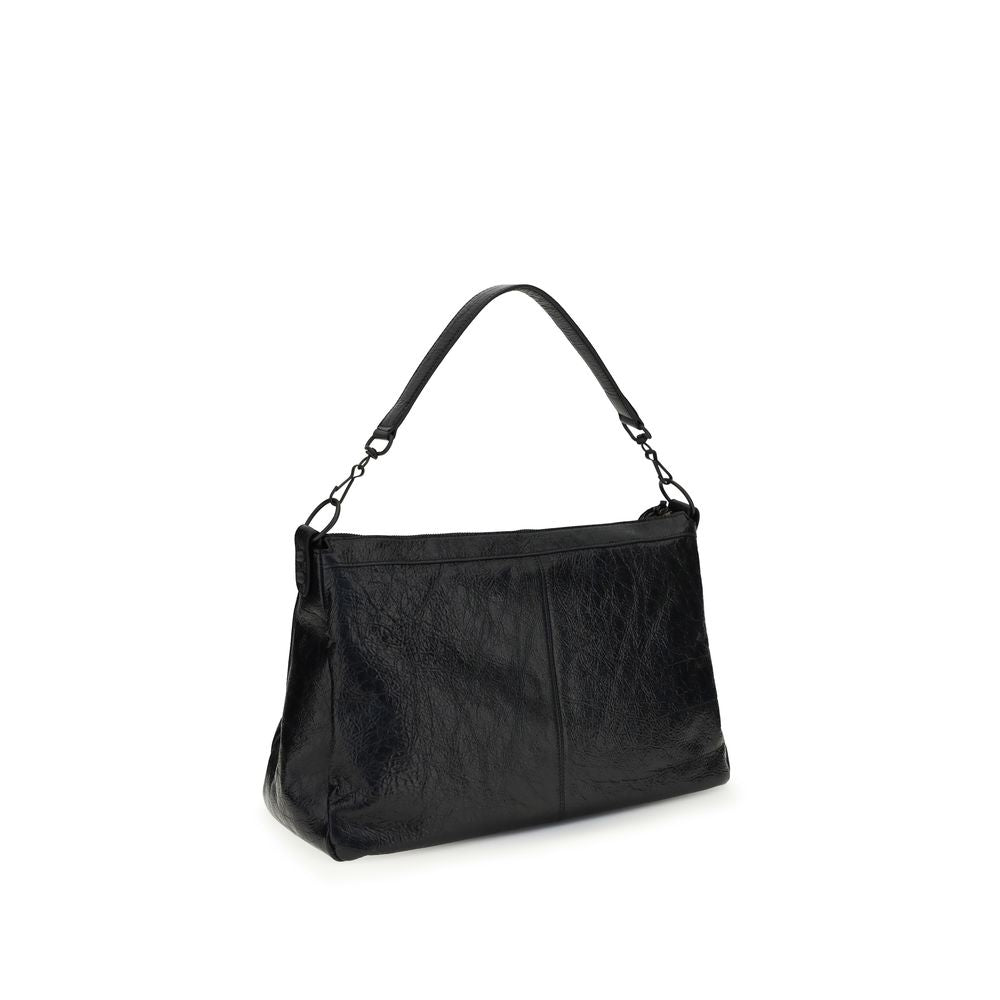 Balenciaga Black Lamb Ovis Aries Aries Shoulder Bag | Regal Royce