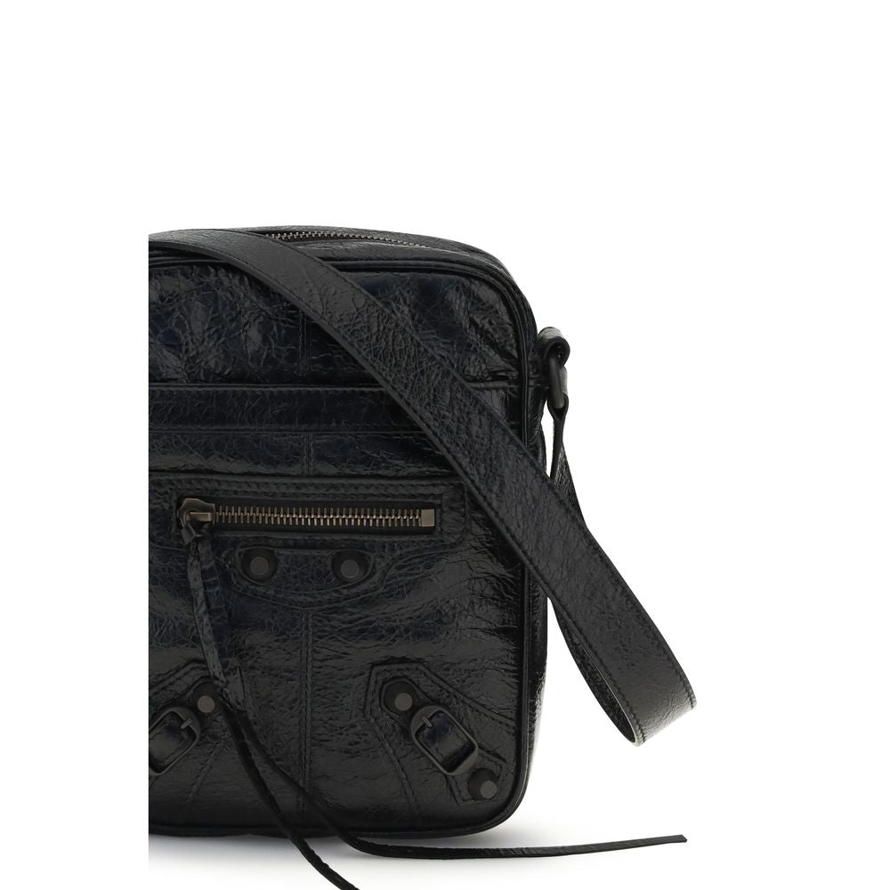 Balenciaga Black Lamb Ovis Aries Aries Shoulder Bag | Regal Royce