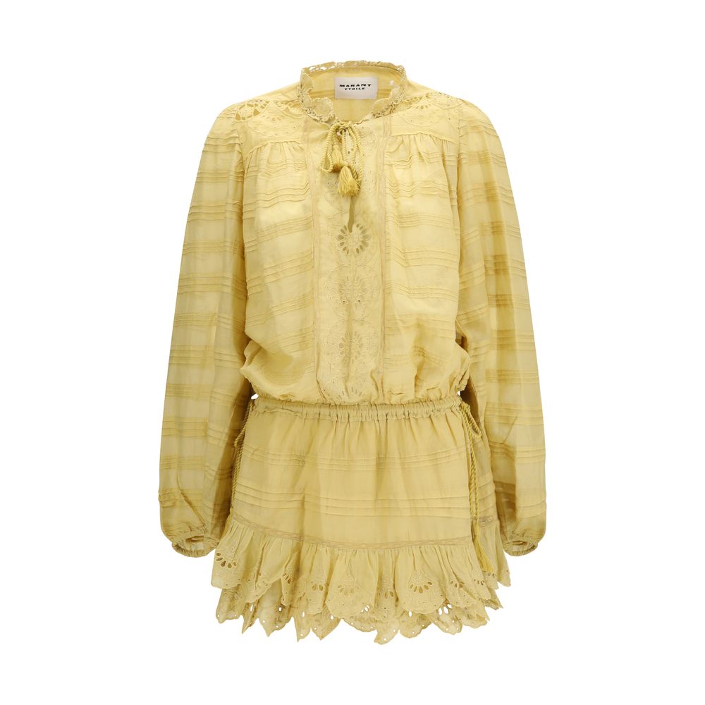 Marant Etoile Bicolor Cotton Casual Dress | Regal Royce
