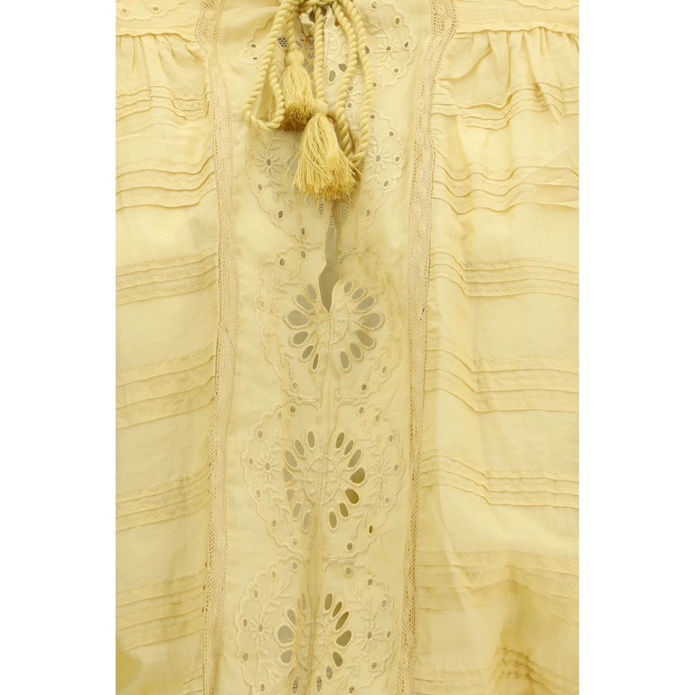 Marant Etoile Bicolor Cotton Casual Dress | Regal Royce