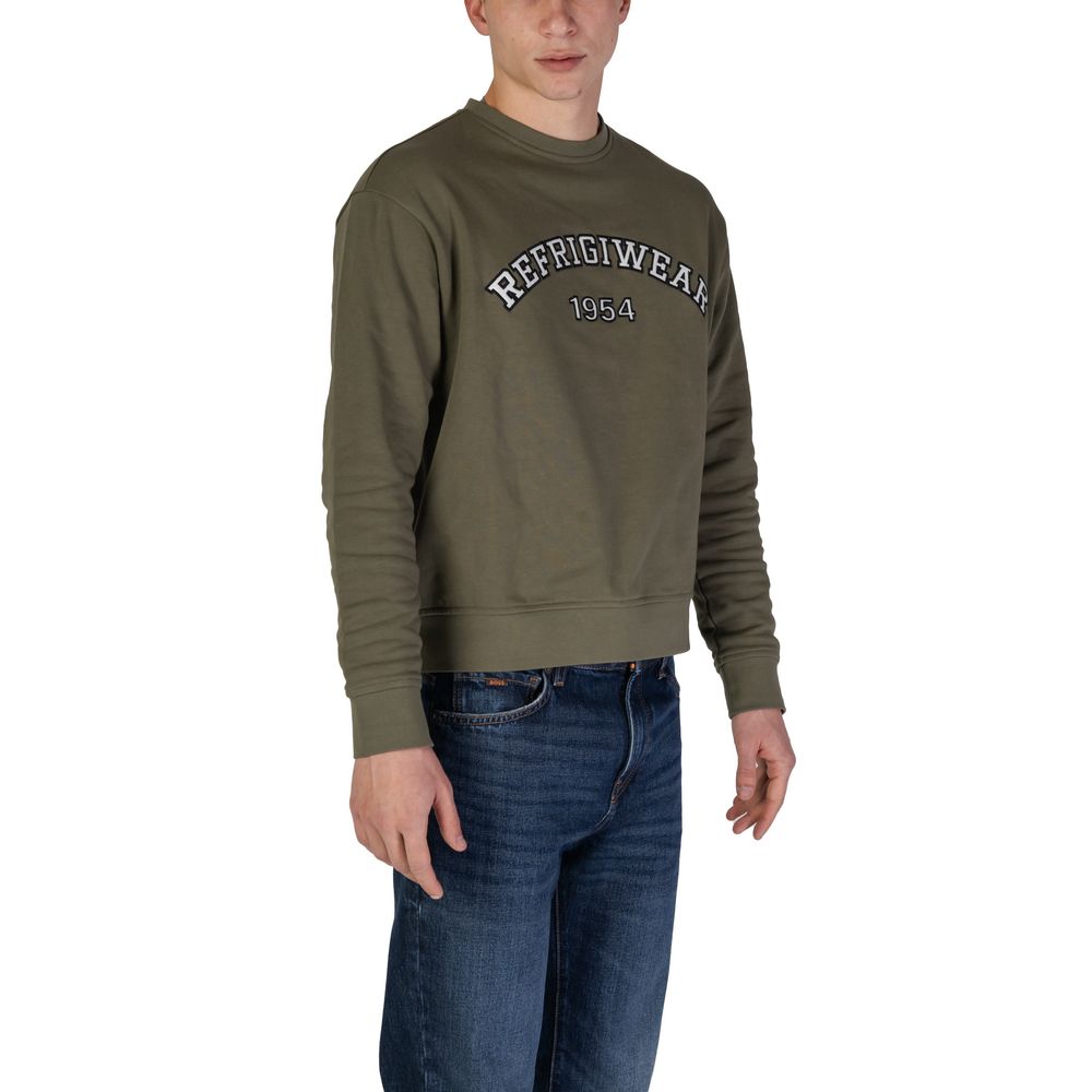 Refrigiwear Green Cotton Sweatshirt | Regal Royce