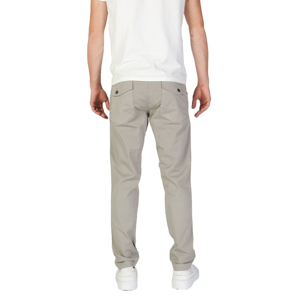 Refrigiwear Gray Cotton Casual Pants | Regal Royce