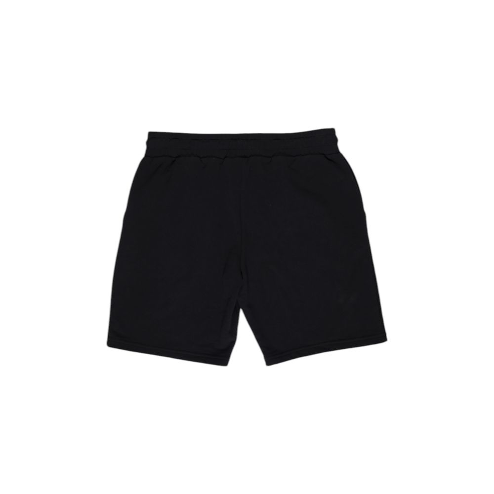 Refrigiwear Black Cotton Bermuda Shorts | Regal Royce