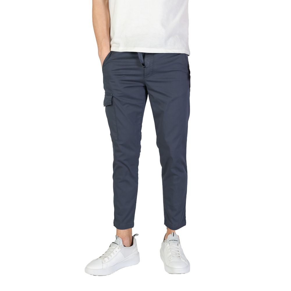 Refrigiwear Blue Cotton Cargo Pants | Regal Royce