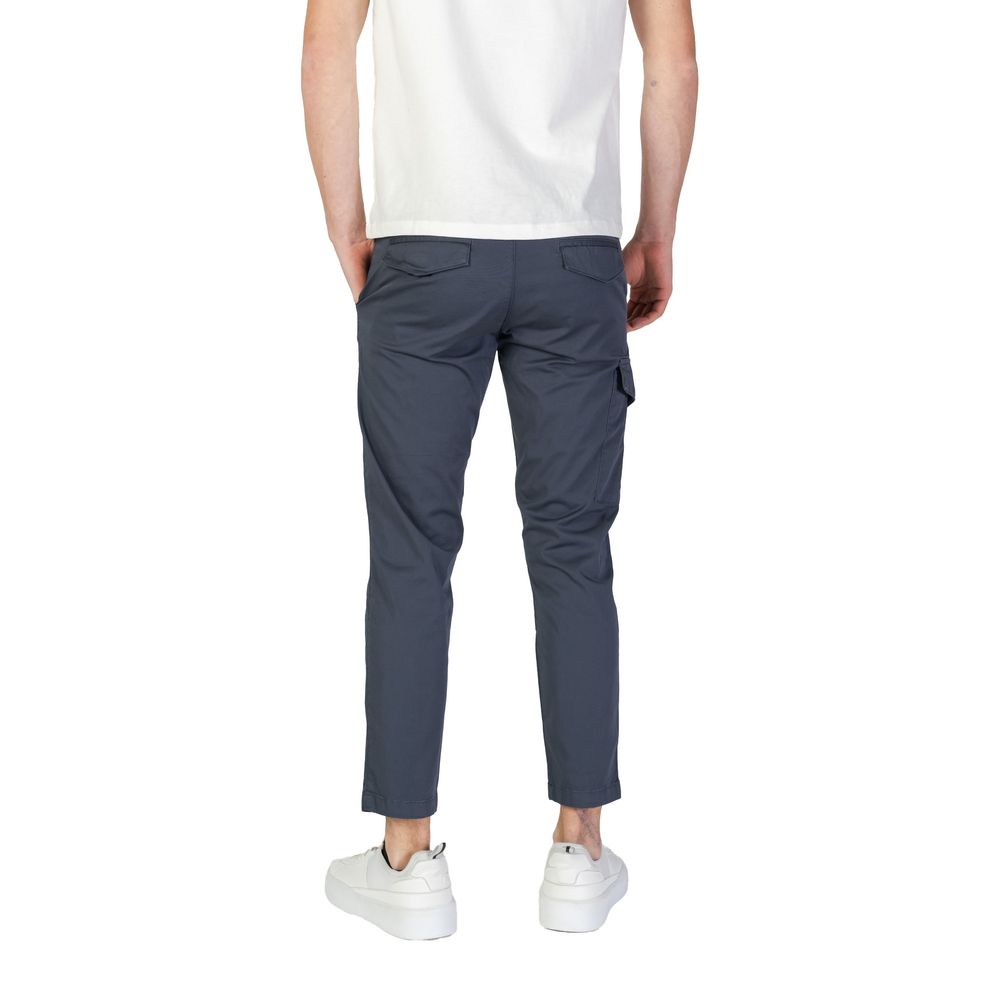 Refrigiwear Blue Cotton Cargo Pants | Regal Royce