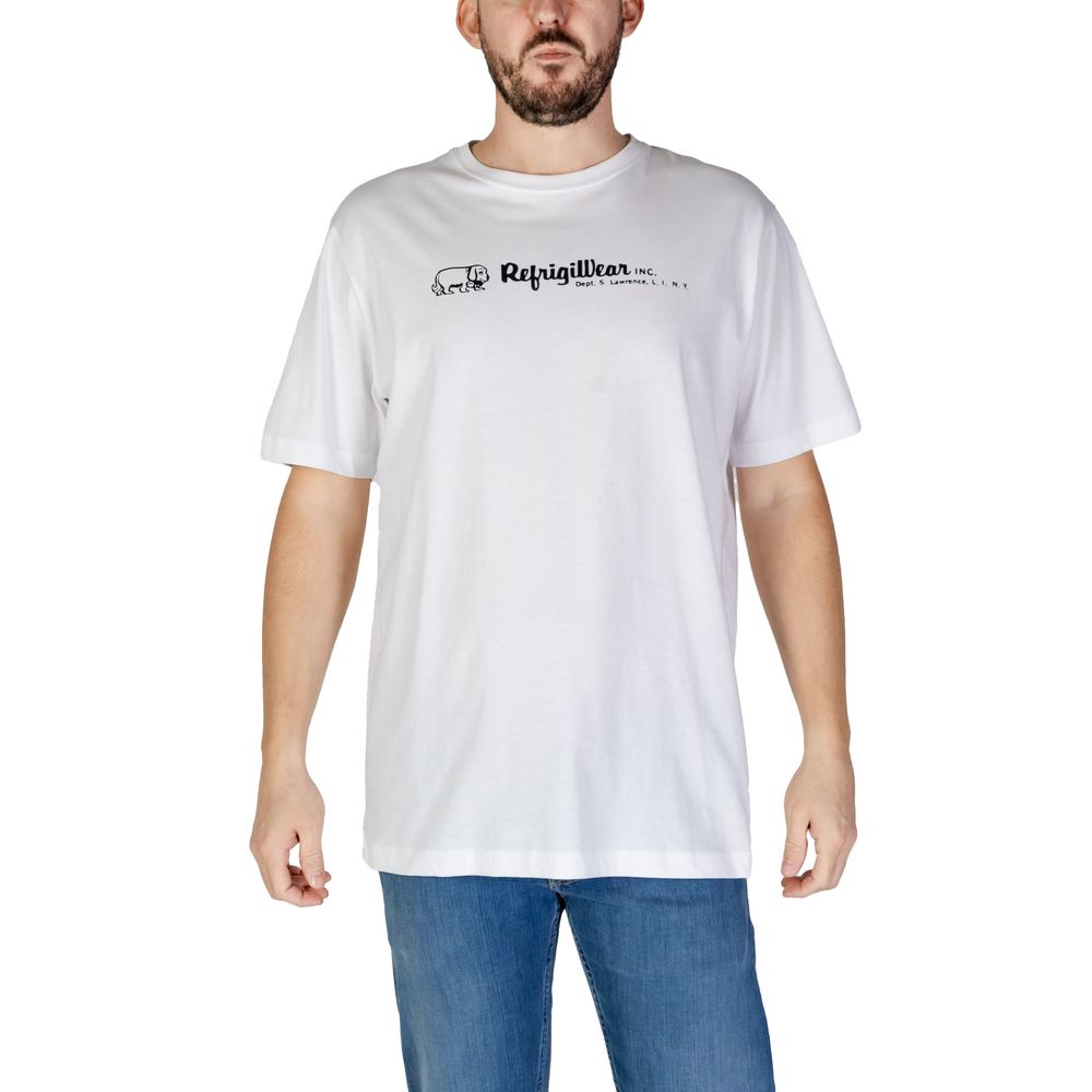 Refrigiwear White Cotton T-Shirt | Regal Royce