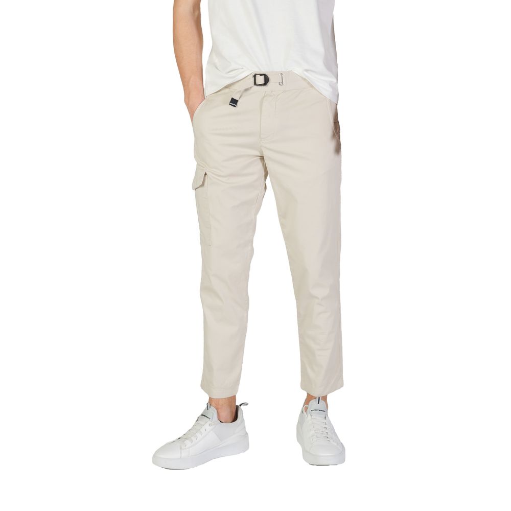 Refrigiwear Beige Cotton Cargo Pants | Regal Royce