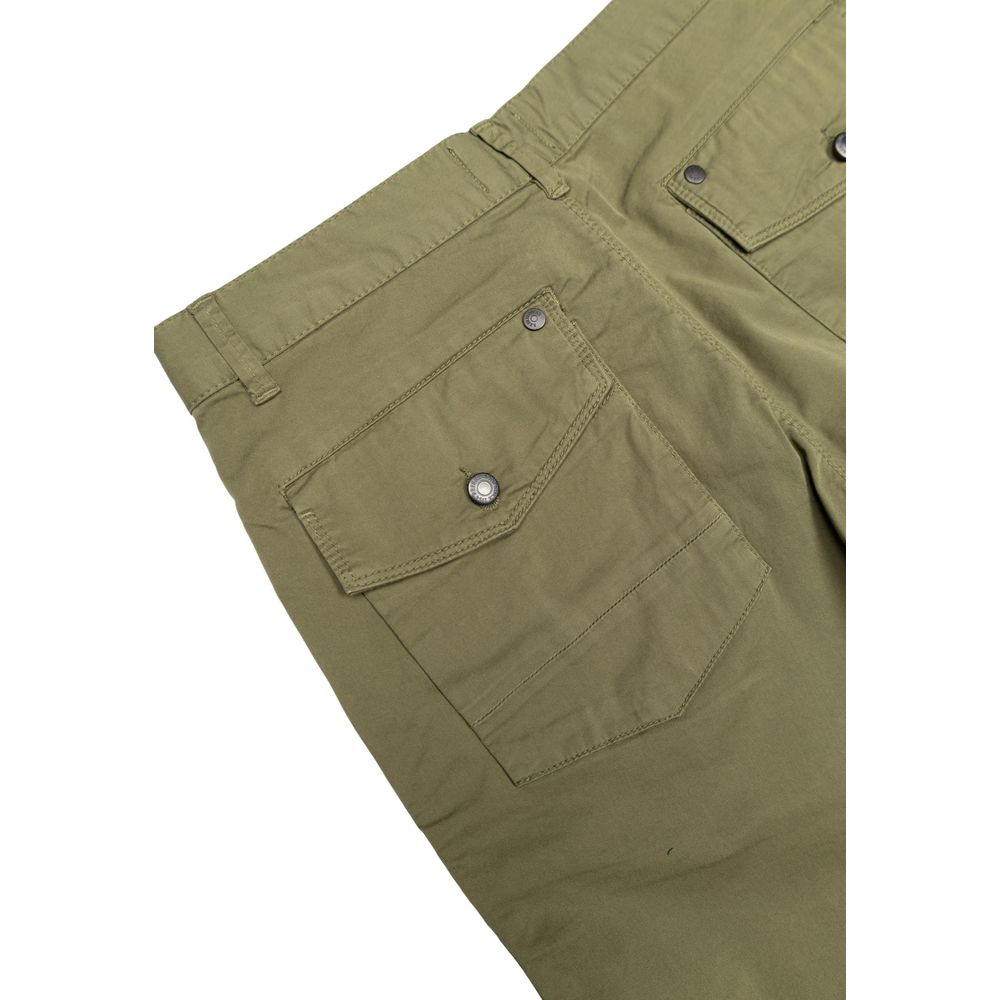 Refrigiwear Green Cotton Bermuda Shorts | Regal Royce