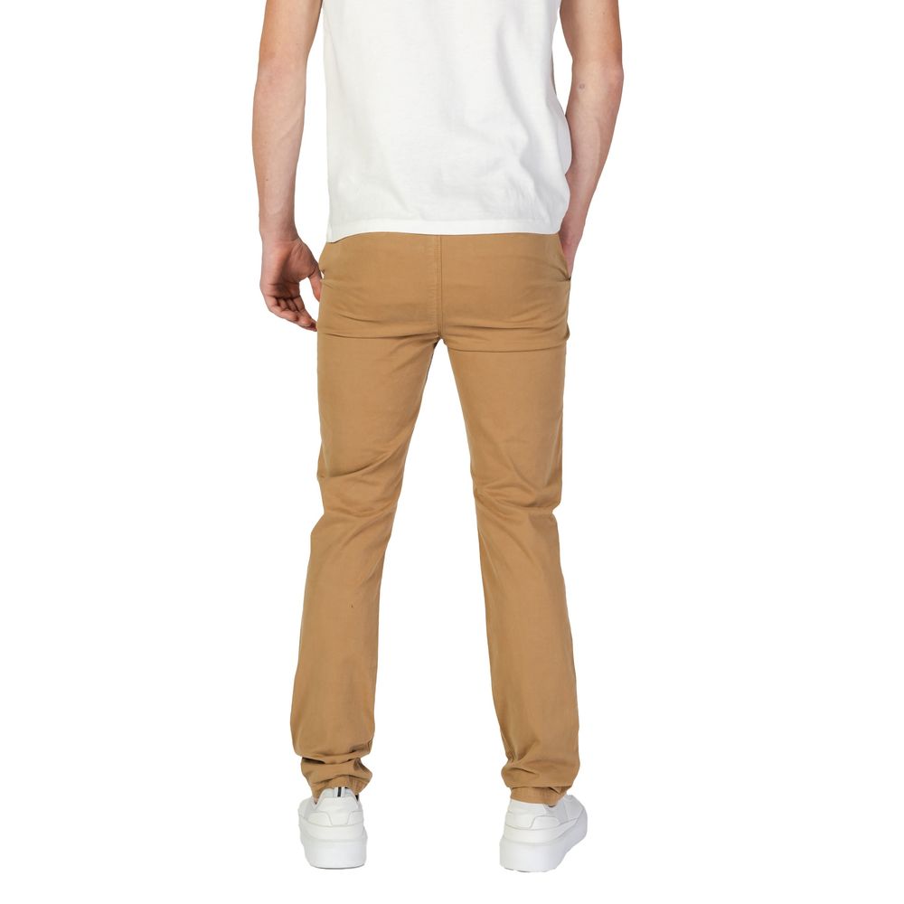 Superdry Beige Cotton Skinny Pants | Regal Royce