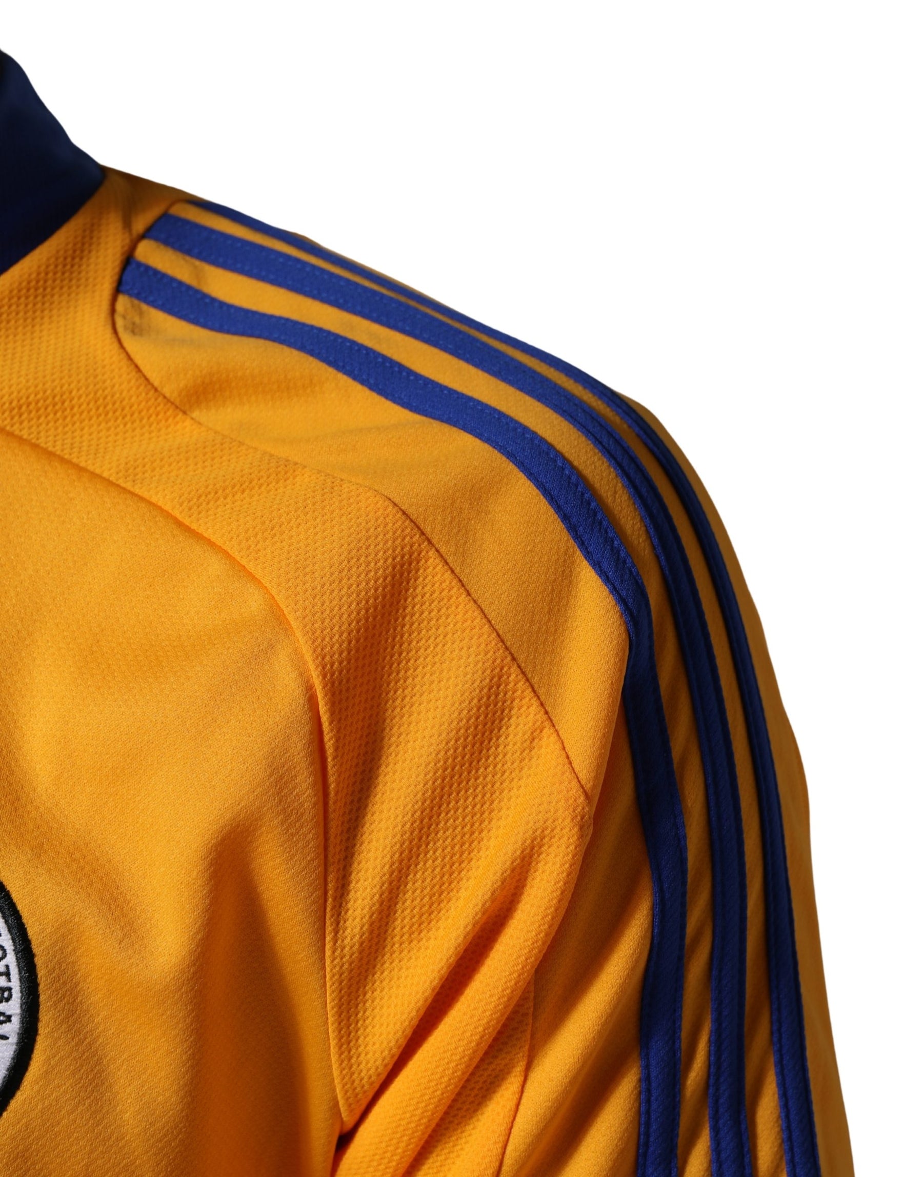 Adidas Yellow Polyester Balenciagoal CrewNeck Jersey T-shirt | Regal Royce