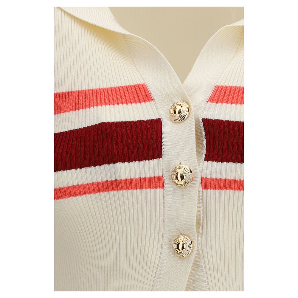Self-Portrait Beige Viscose Blouse | Regal Royce