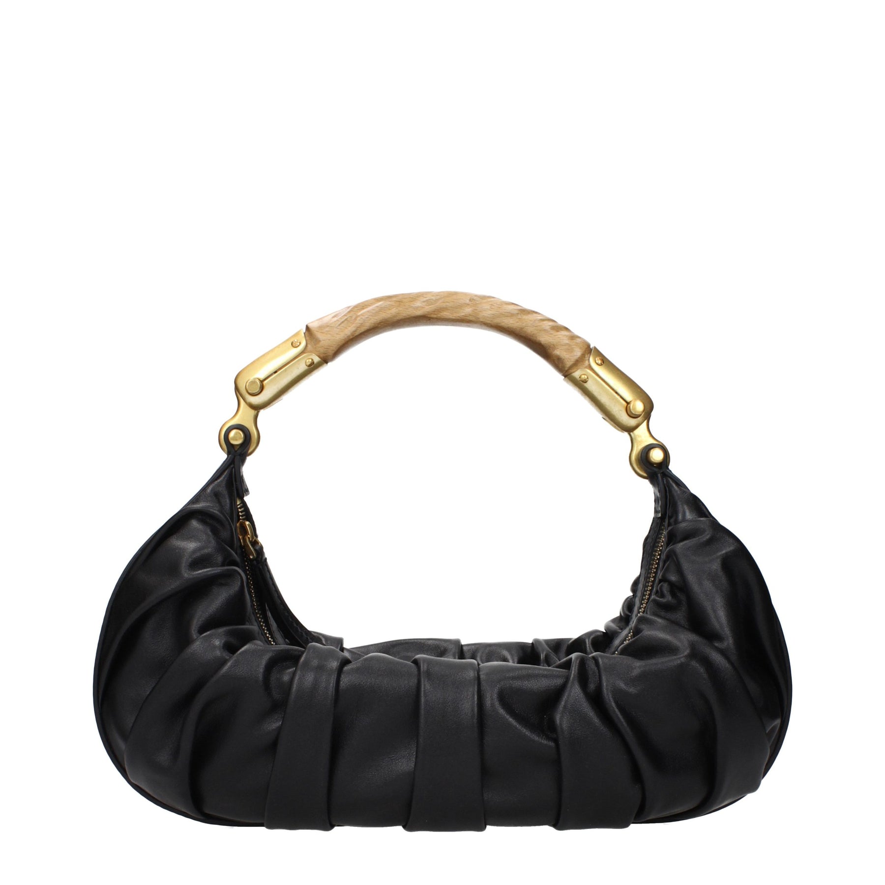 Balmain Black Leather Handbag | Regal Royce