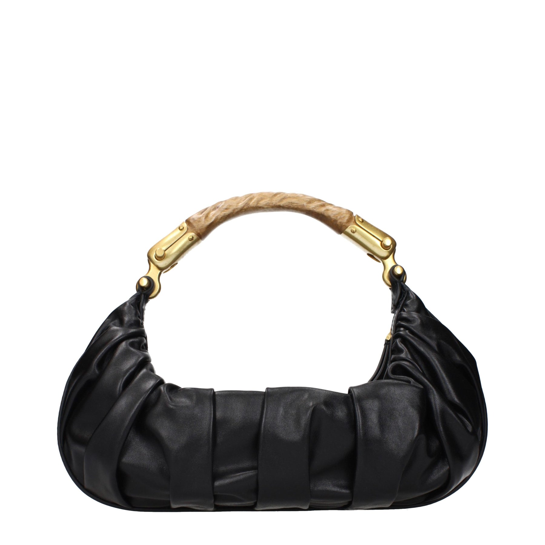 Balmain Black Leather Handbag | Regal Royce