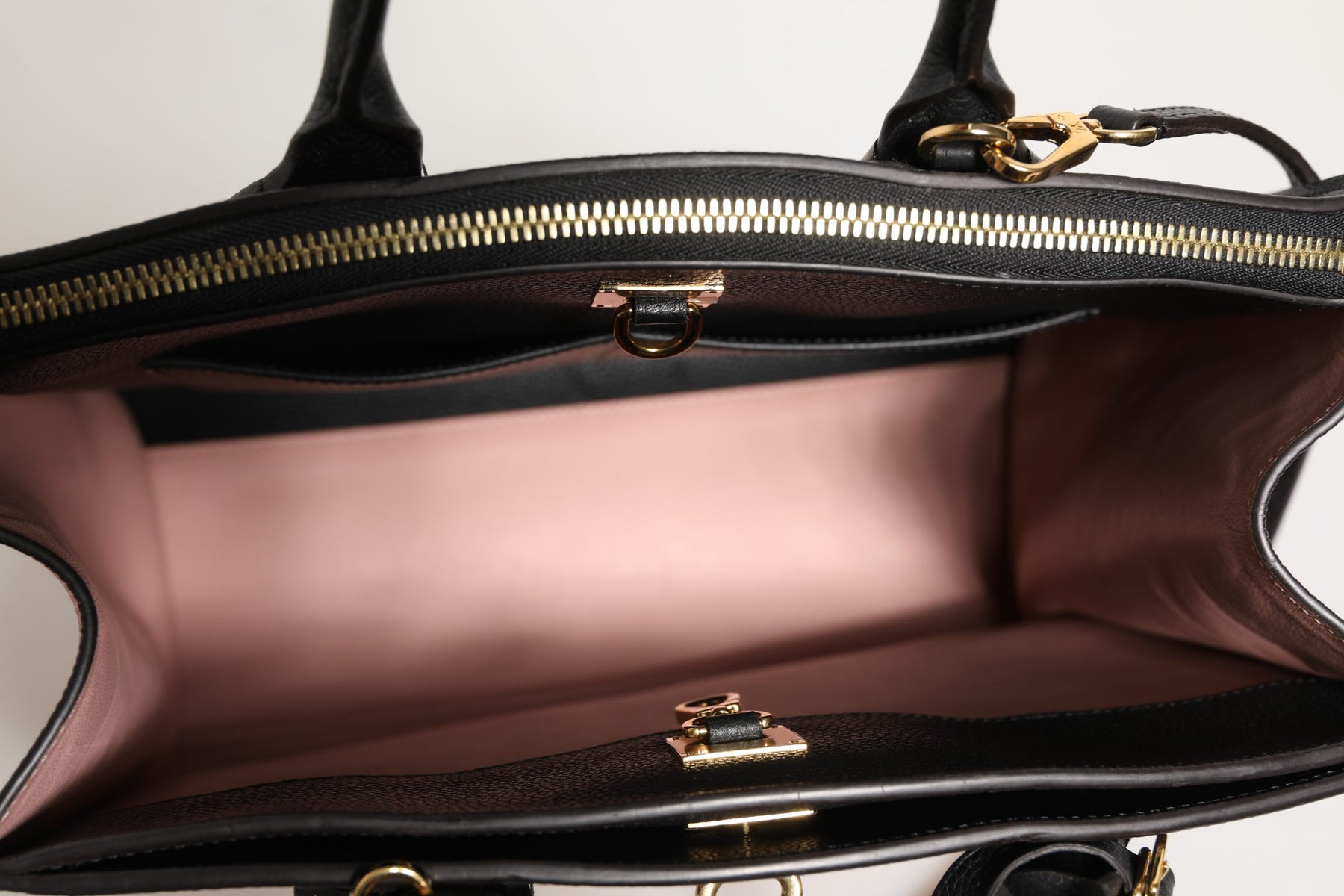 Louis Vuitton Pink and Black Leather City Steamer Leather Handbag | Regal Royce