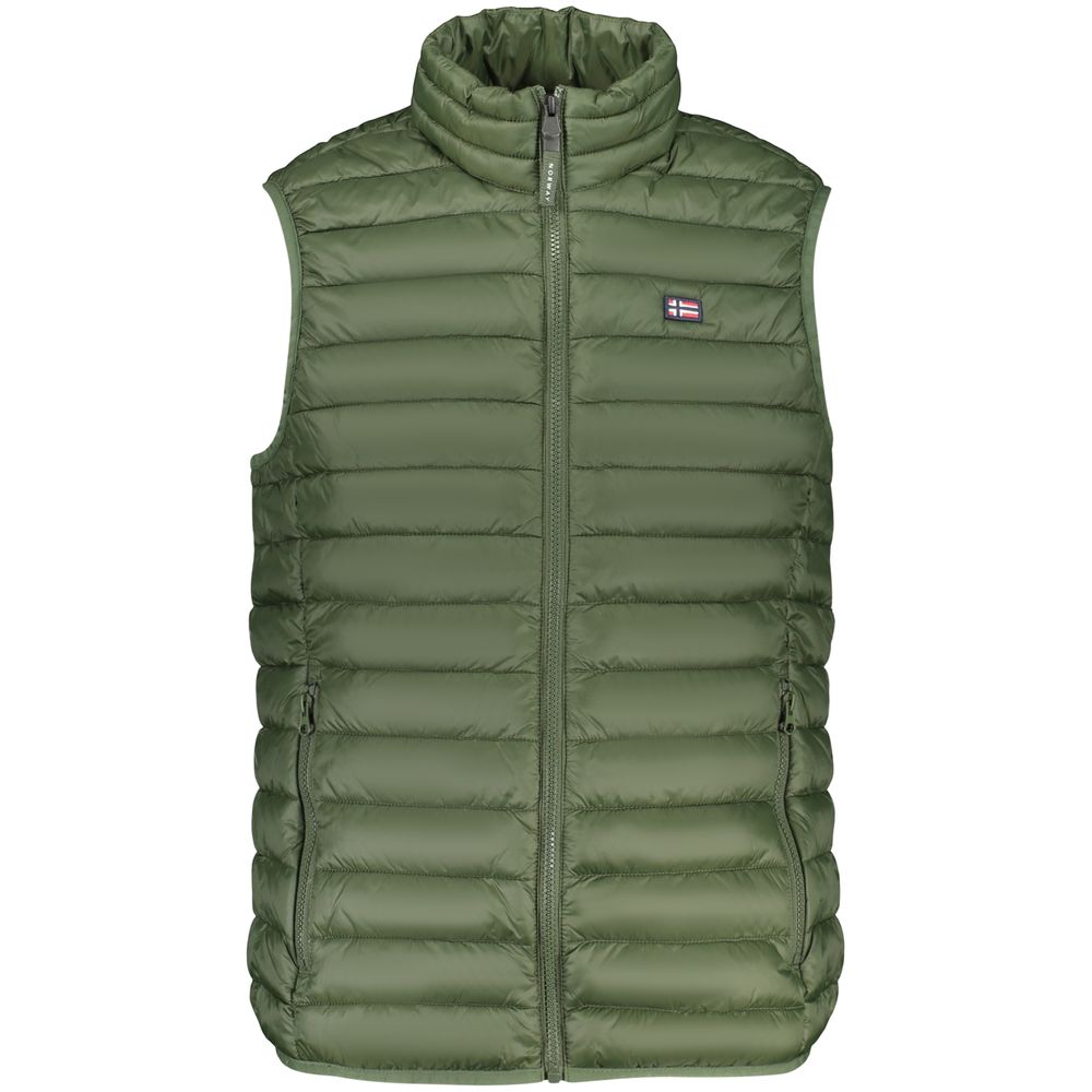 Norway 1963 Verde Polyester Men's Vest | Regal Royce