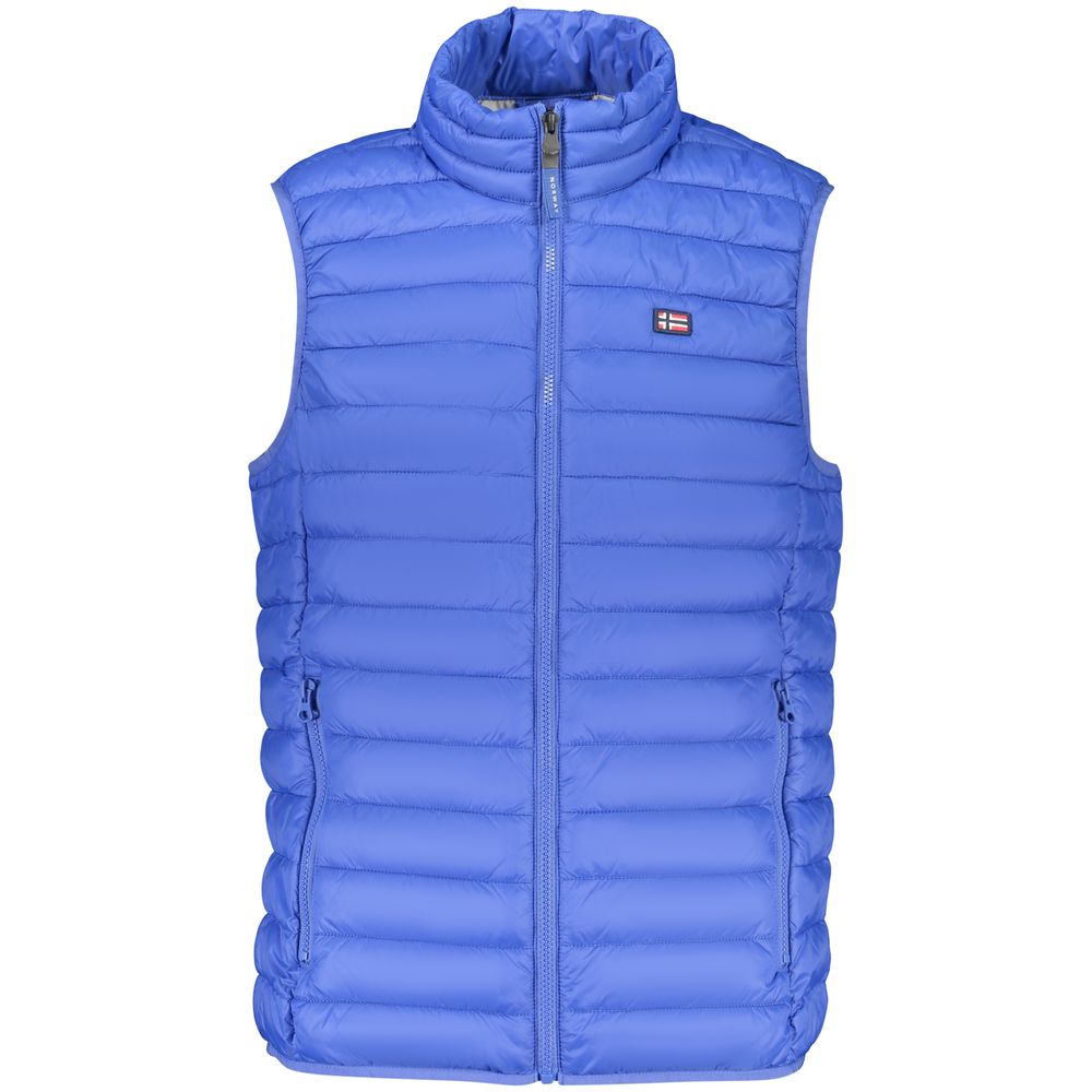 Norway 1963 Blue Polyester Men's Vest | Regal Royce