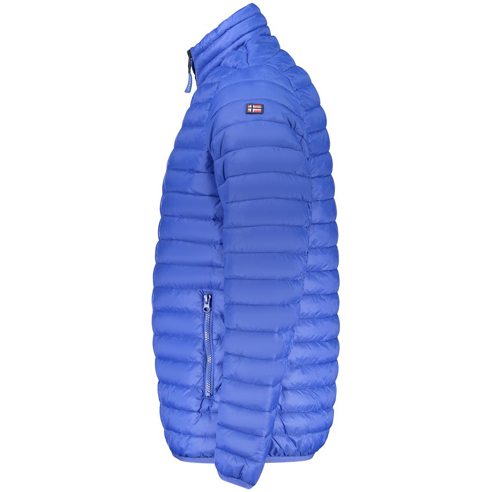 Norway 1963 Blue Polyamide Men Jacket | Regal Royce