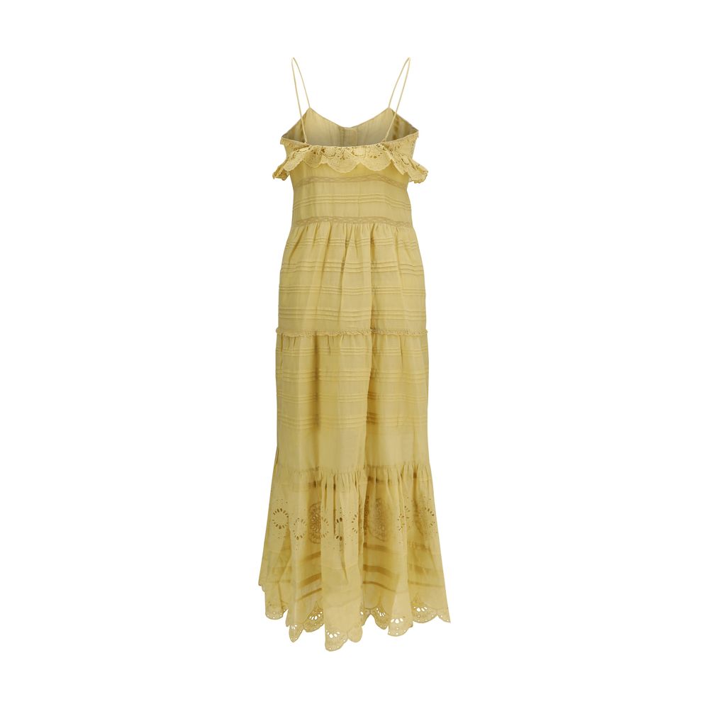 Marant Etoile Beige Cotton Casual Dress | Regal Royce