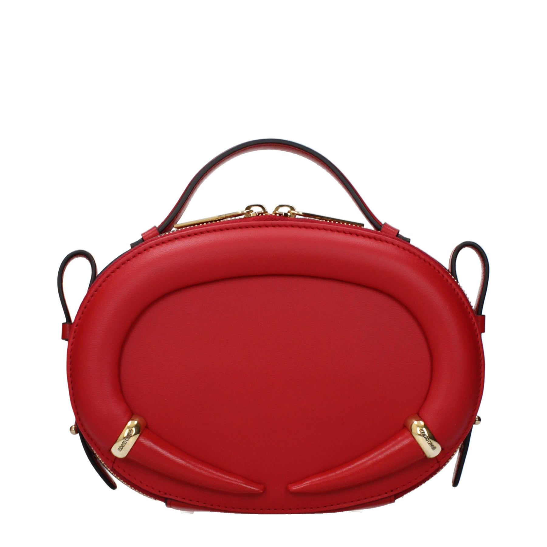 Roberto Cavalli Red Leather Handbag | Regal Royce