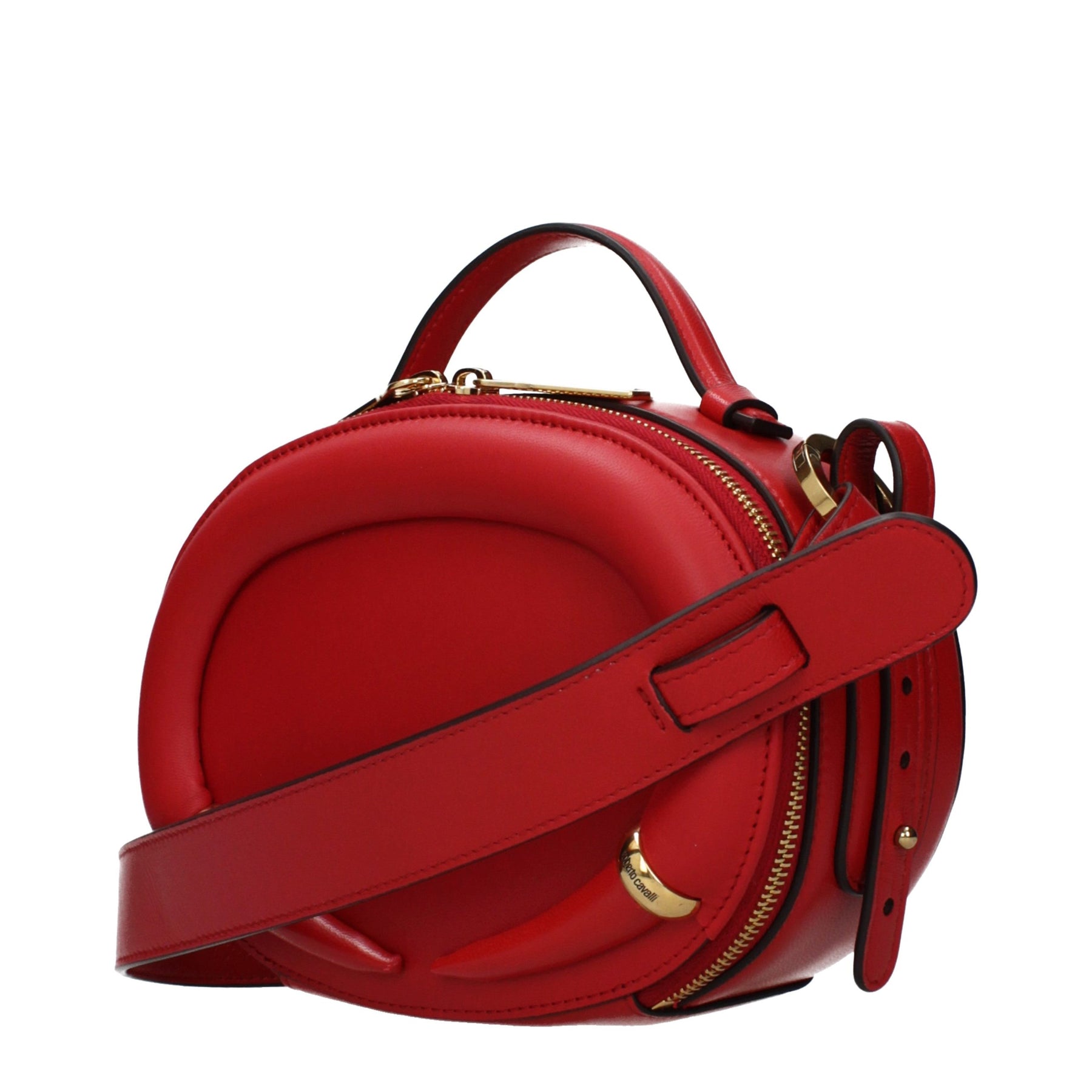 Roberto Cavalli Red Leather Handbag | Regal Royce