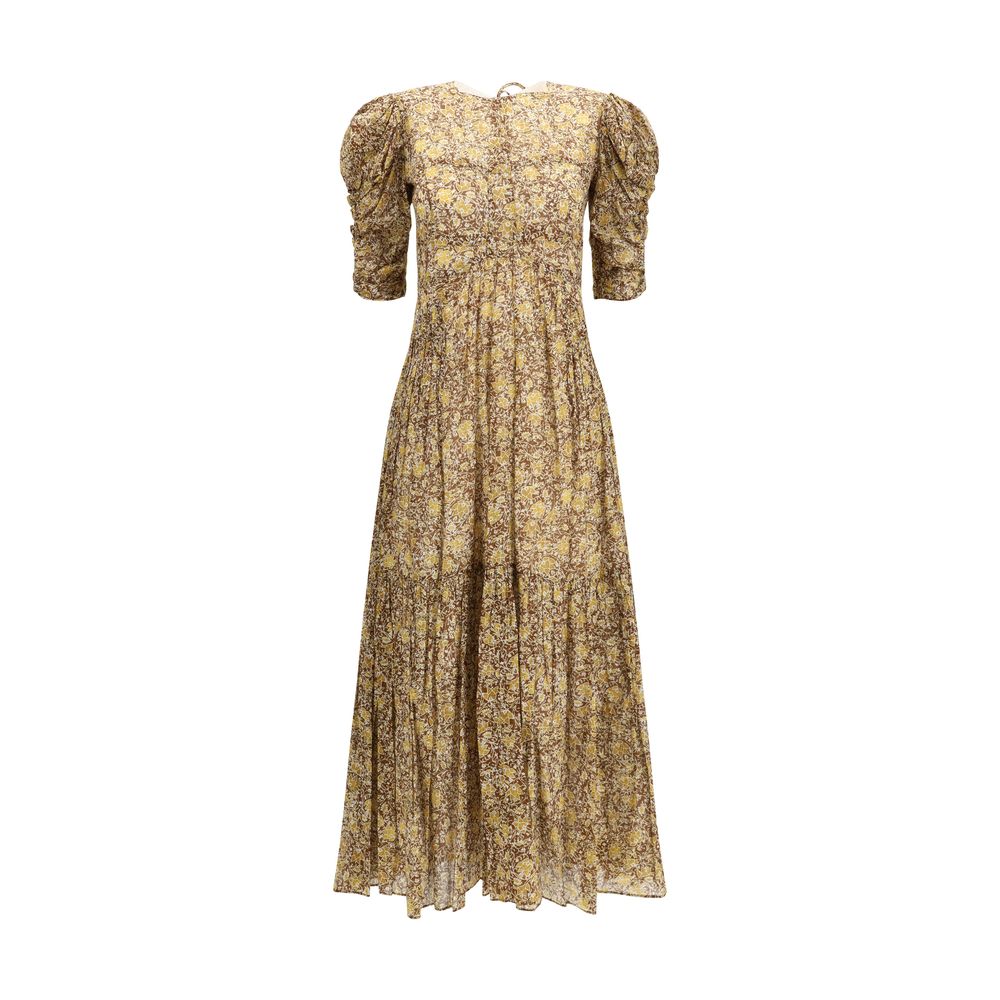 Marant Etoile Bicolor Cotton Casual Dress | Regal Royce