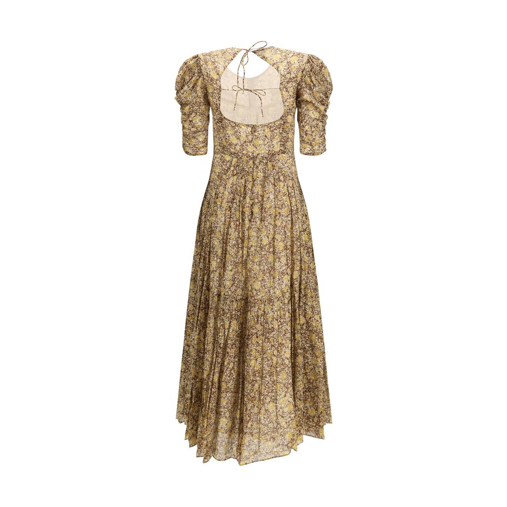 Marant Etoile Bicolor Cotton Casual Dress | Regal Royce