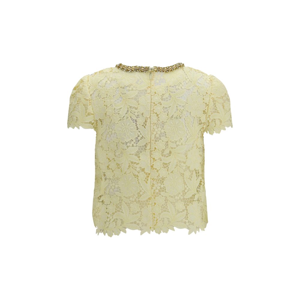 Self-Portrait Bicolor Polyester Blouse | Regal Royce