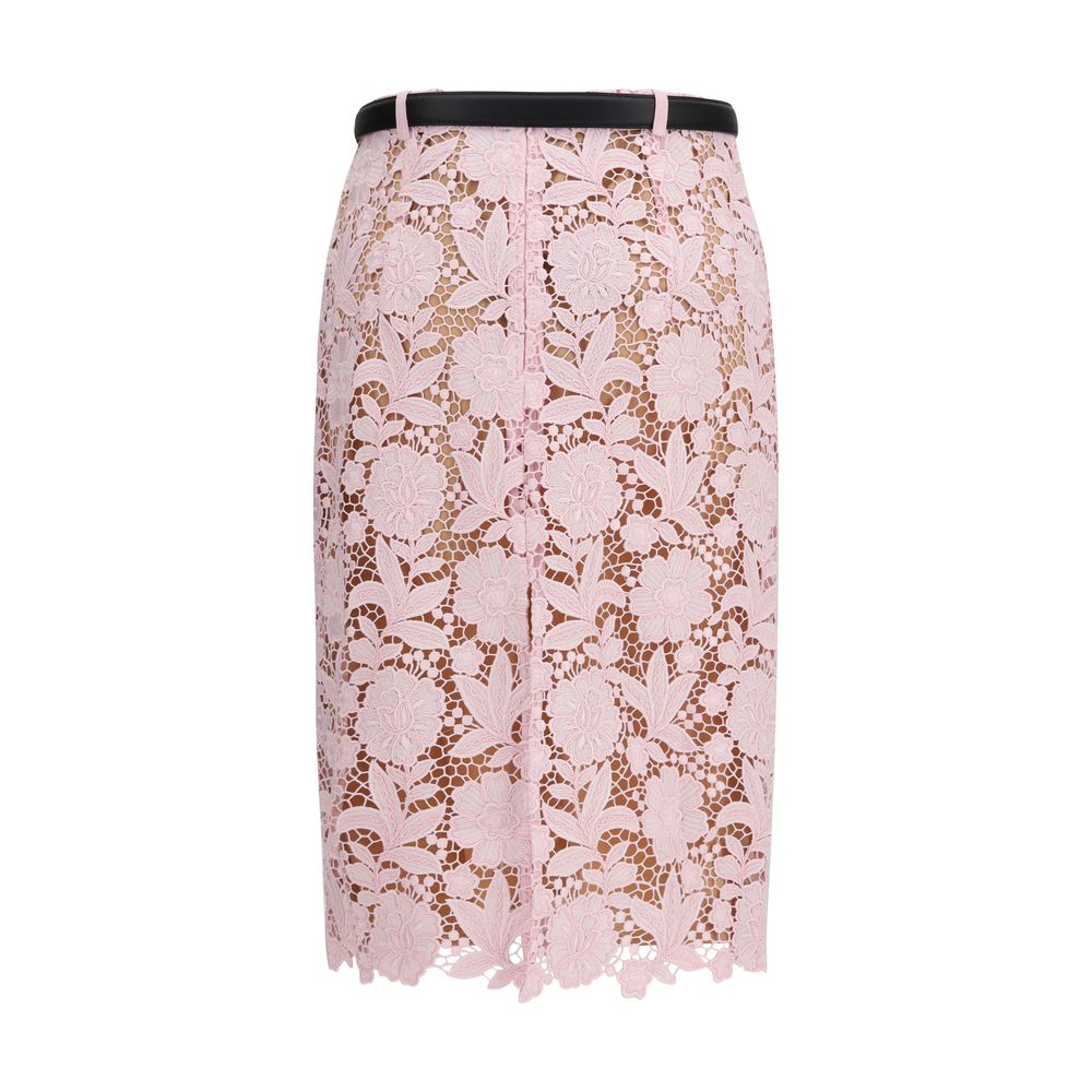 Self-Portrait Multicolor Polyester Midi Skirt | Regal Royce