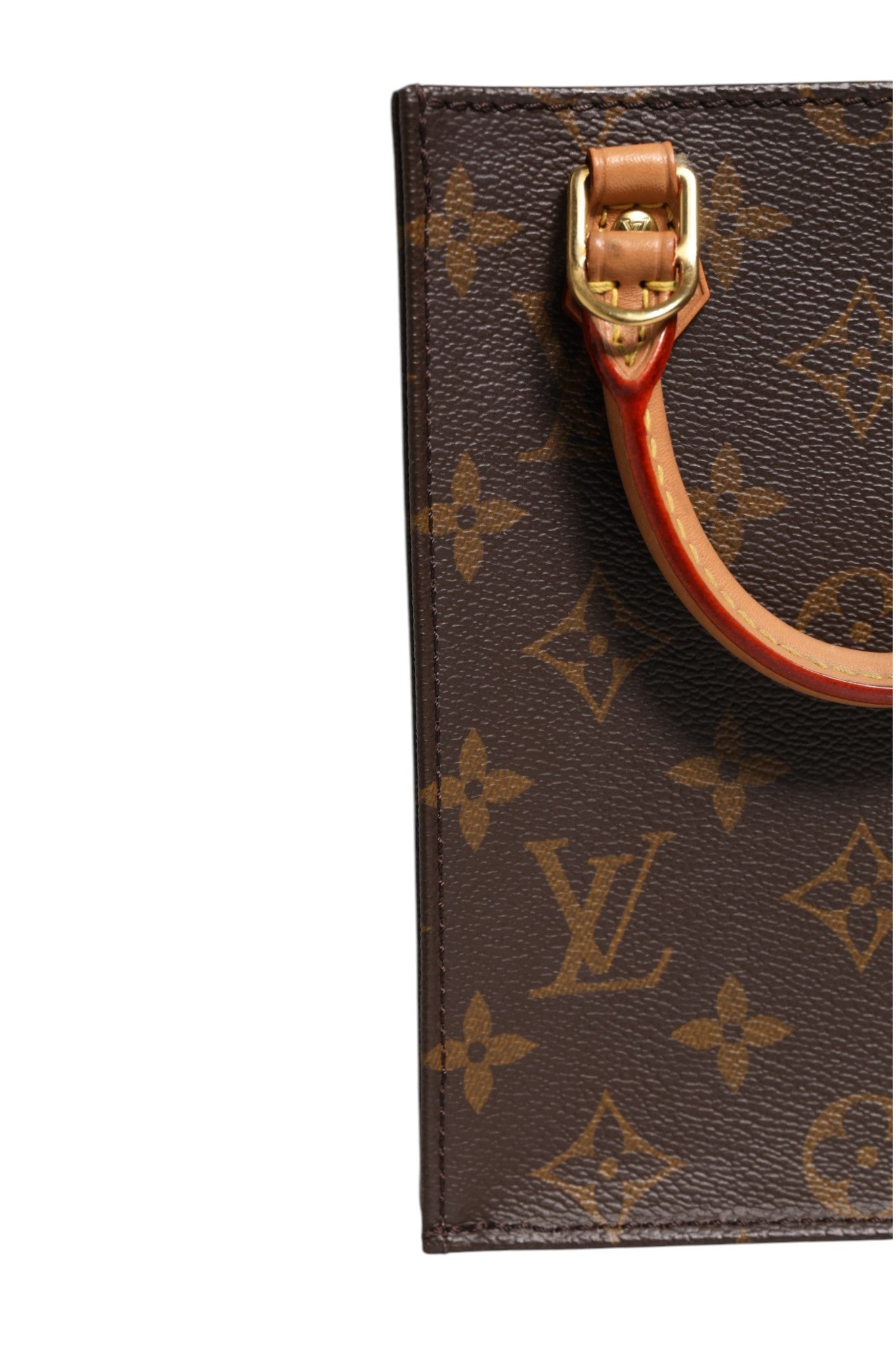 Louis Vuitton Monogram Canvas Petit Sac Plat Bag | Regal Royce