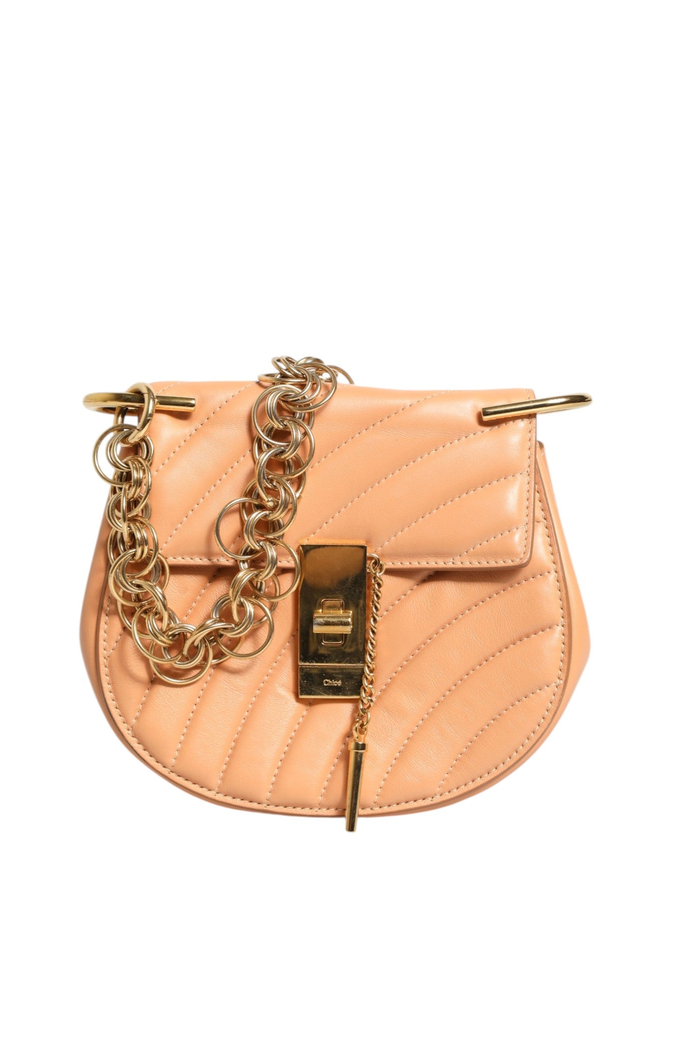 Chloé Quilted Calfskin Leather Drew Bijou Shoulder Bag | Regal Royce