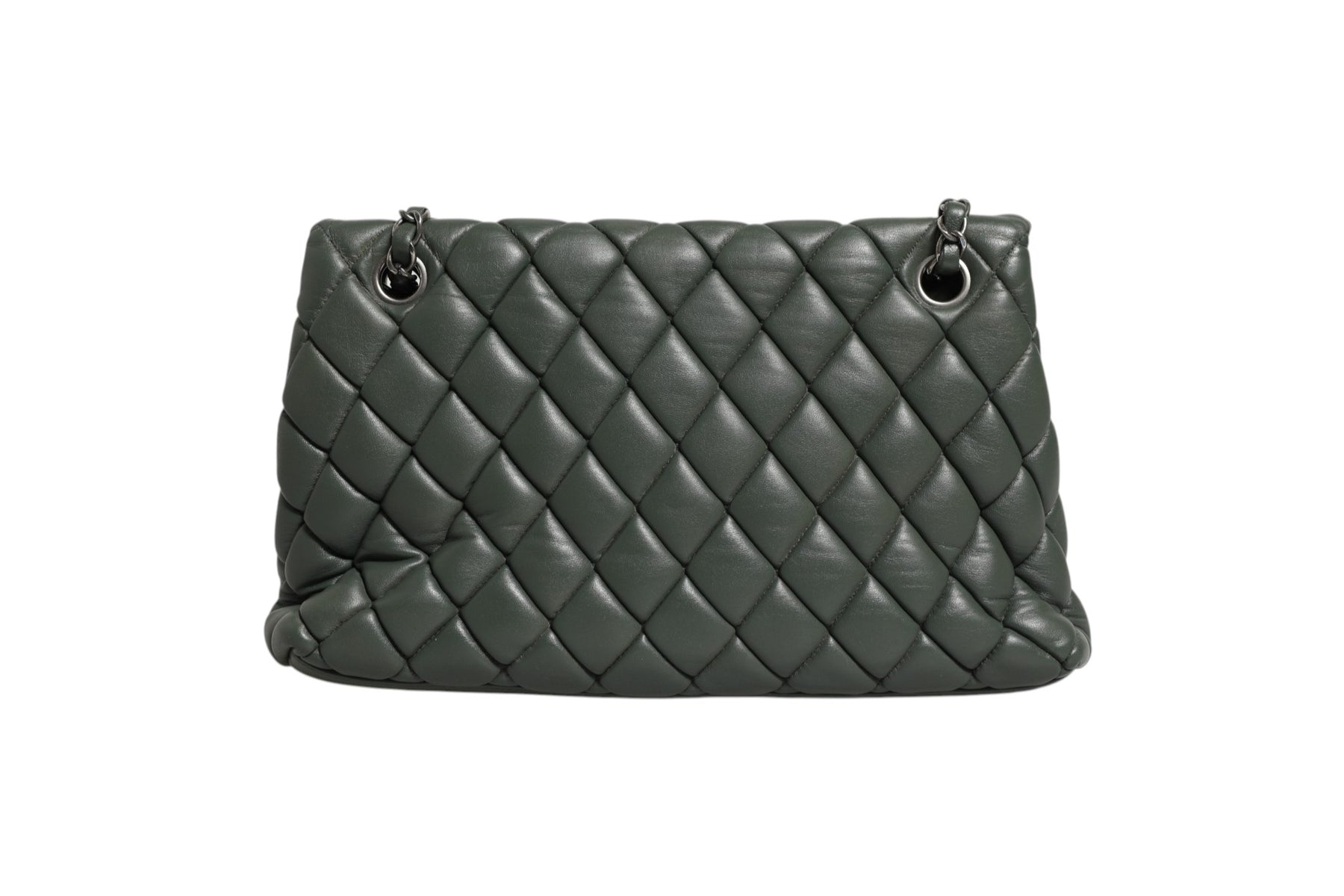 Chanel Quilted Lambskin Leather New Bubble Flap Bag | Regal Royce
