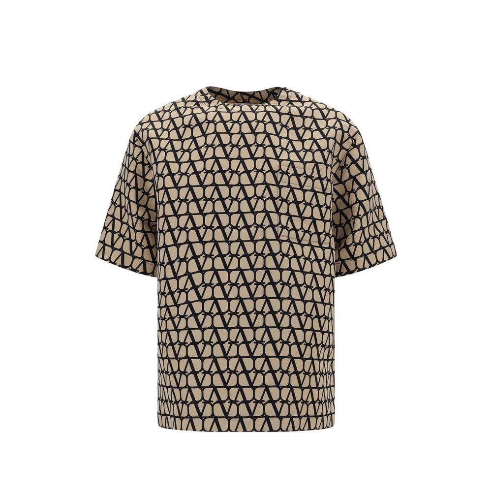 Valentino Brown Silk T-Shirt | Regal Royce