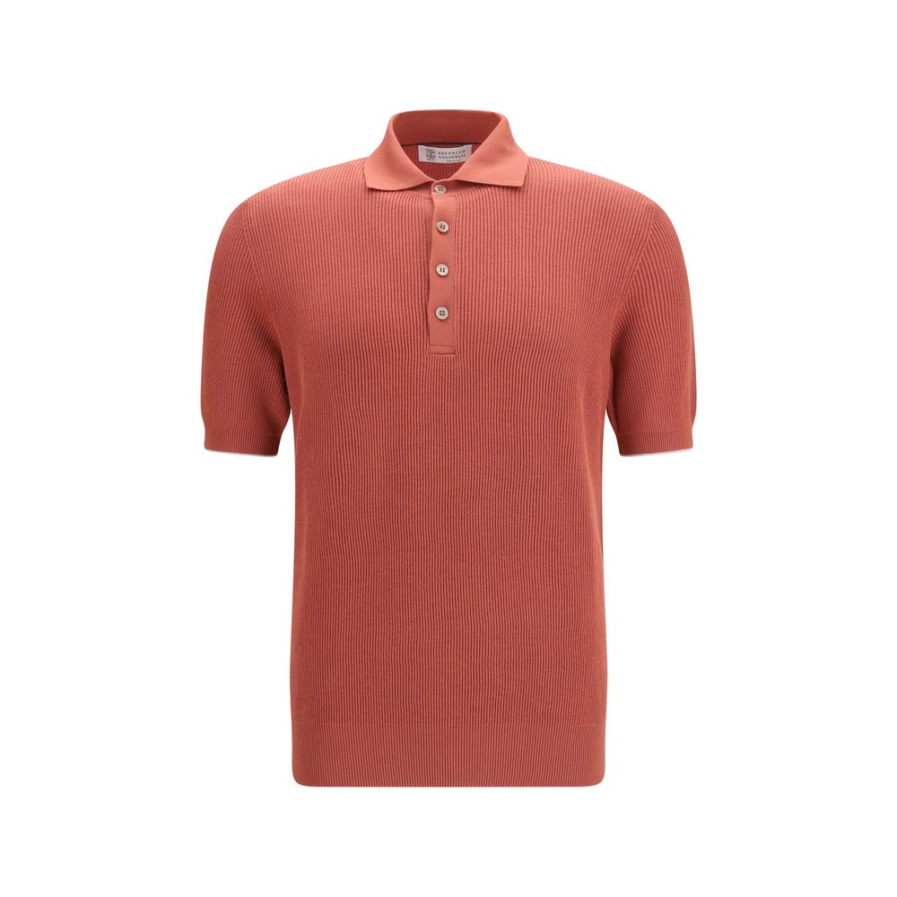 Brunello Cucinelli Multicolor Cotton Polo Shirt | Regal Royce